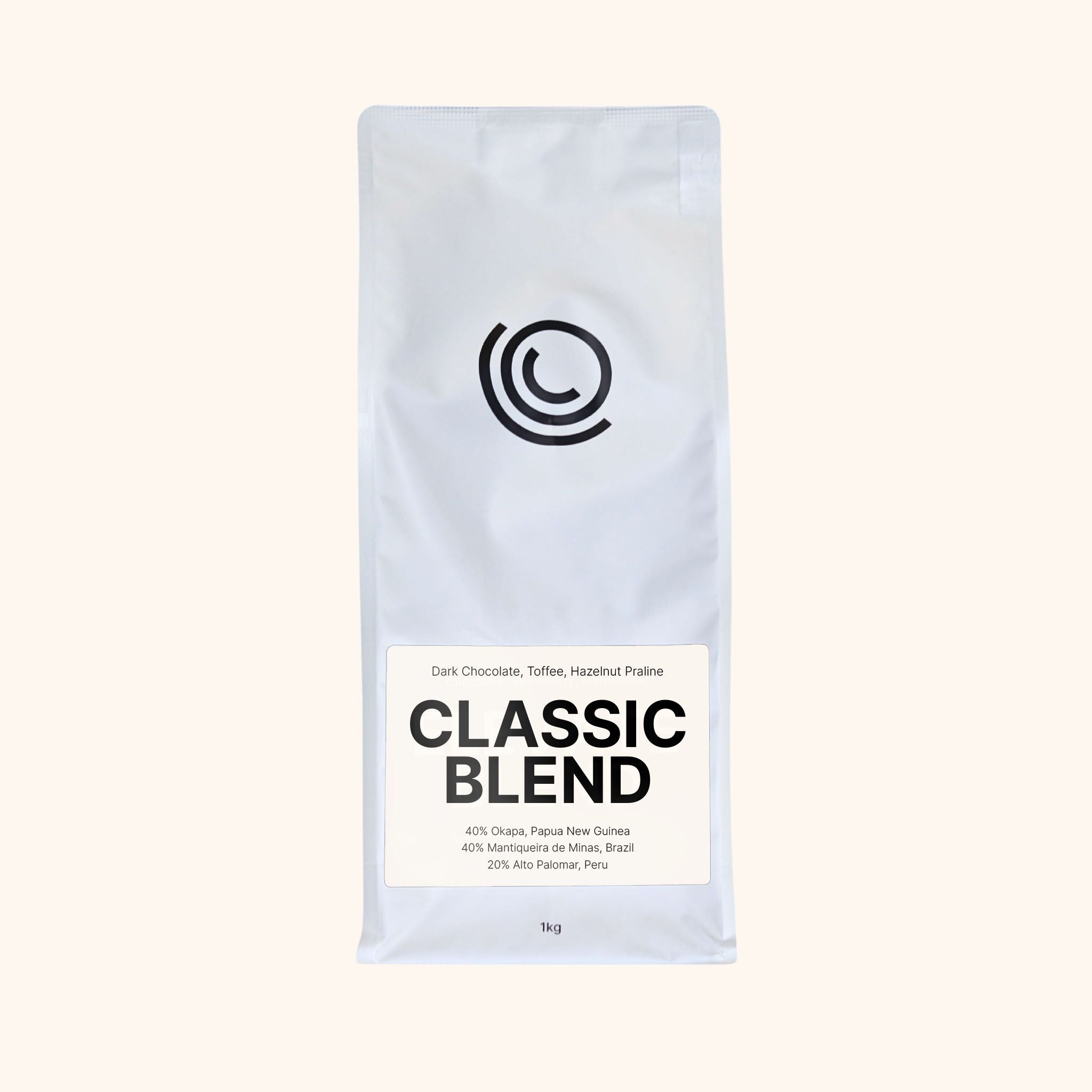 Coffee on Cue 1kg bag of Classic Blend