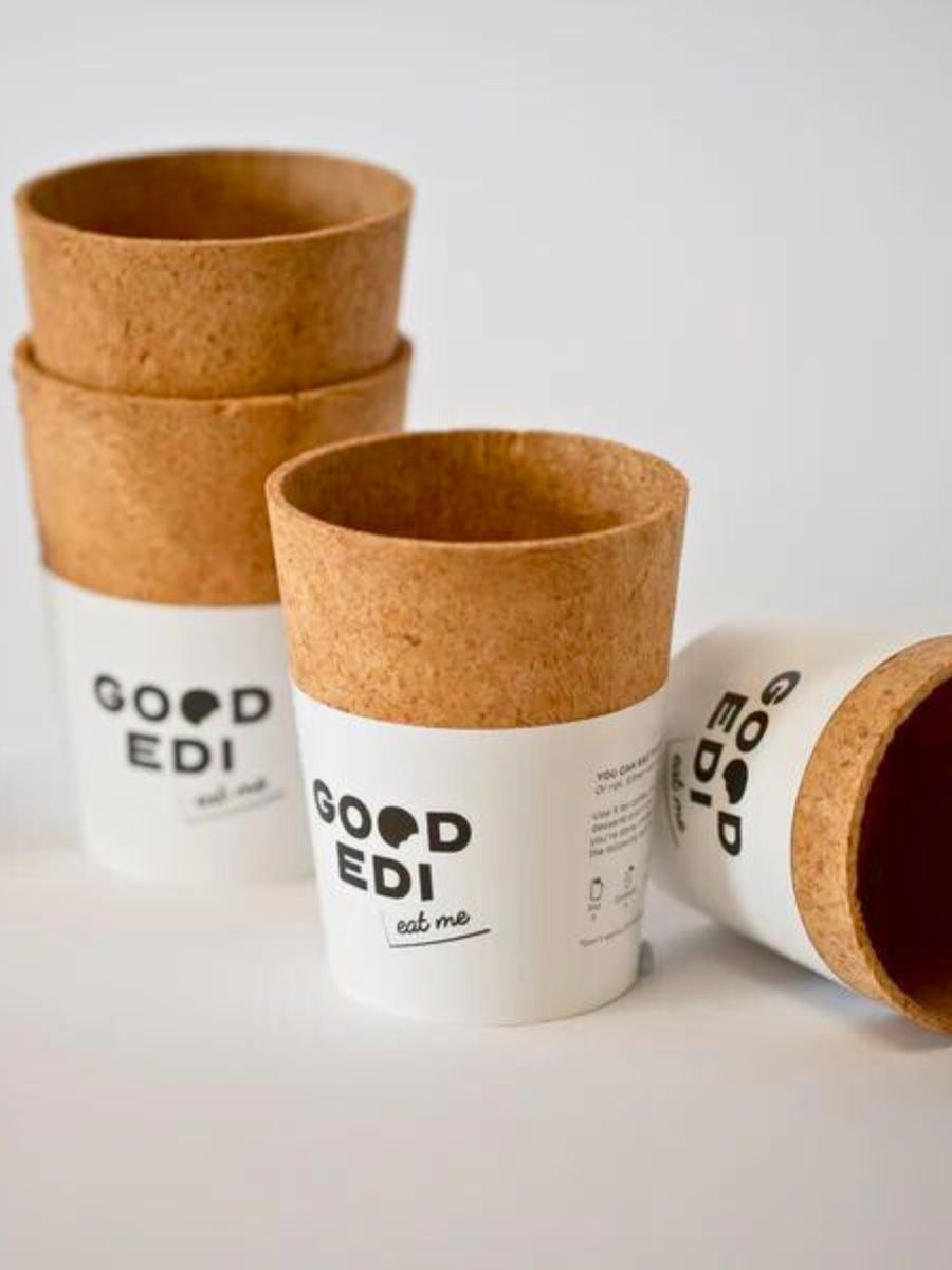 Good-edi edible coffee cups for events