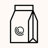 Coffee delivery icon