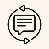 Feedback loop icon