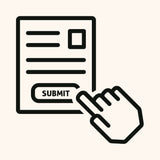 Form submit icon