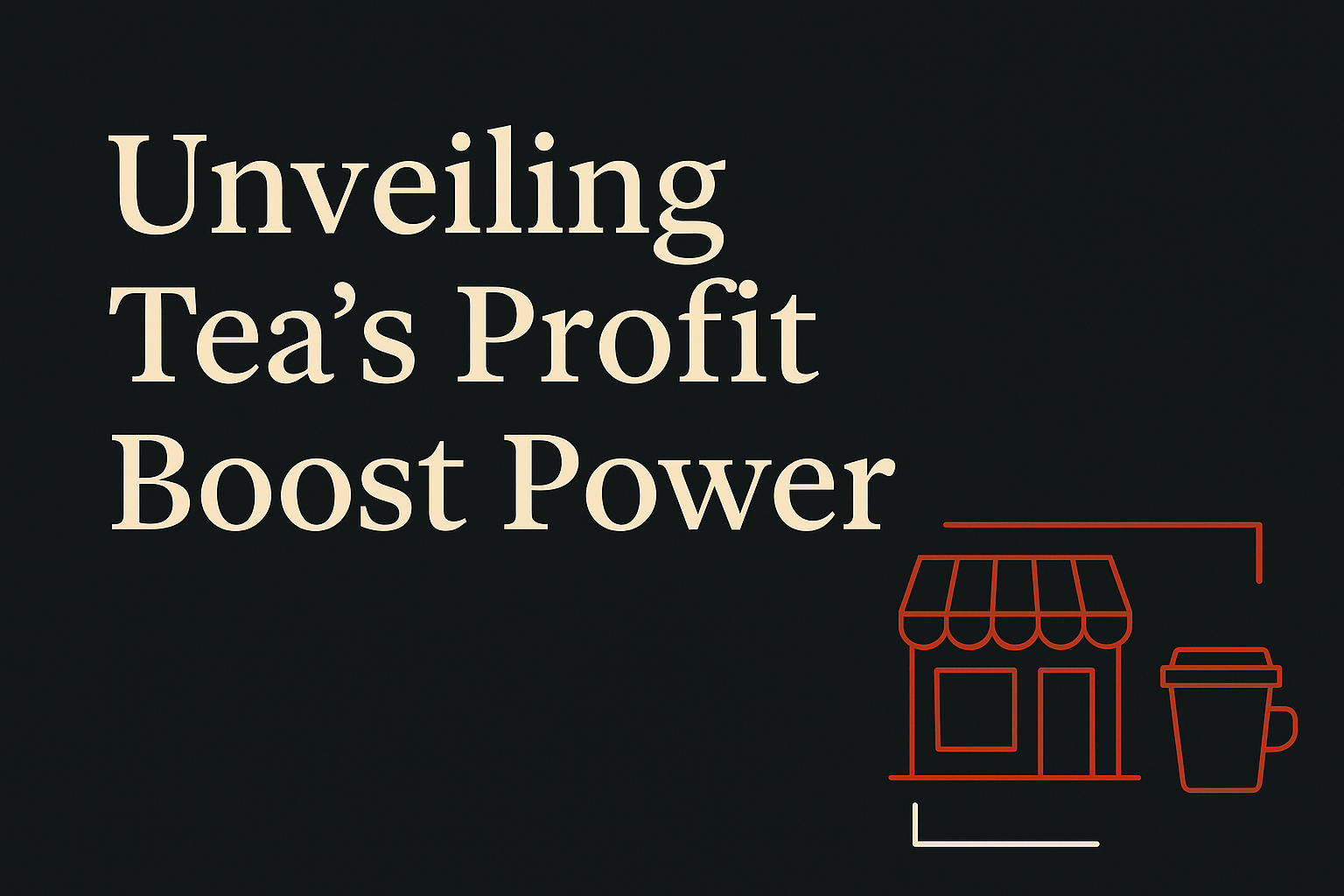 Dark background with cream text, Melbourne cafe silhouette, and coffee cup icon in orange.