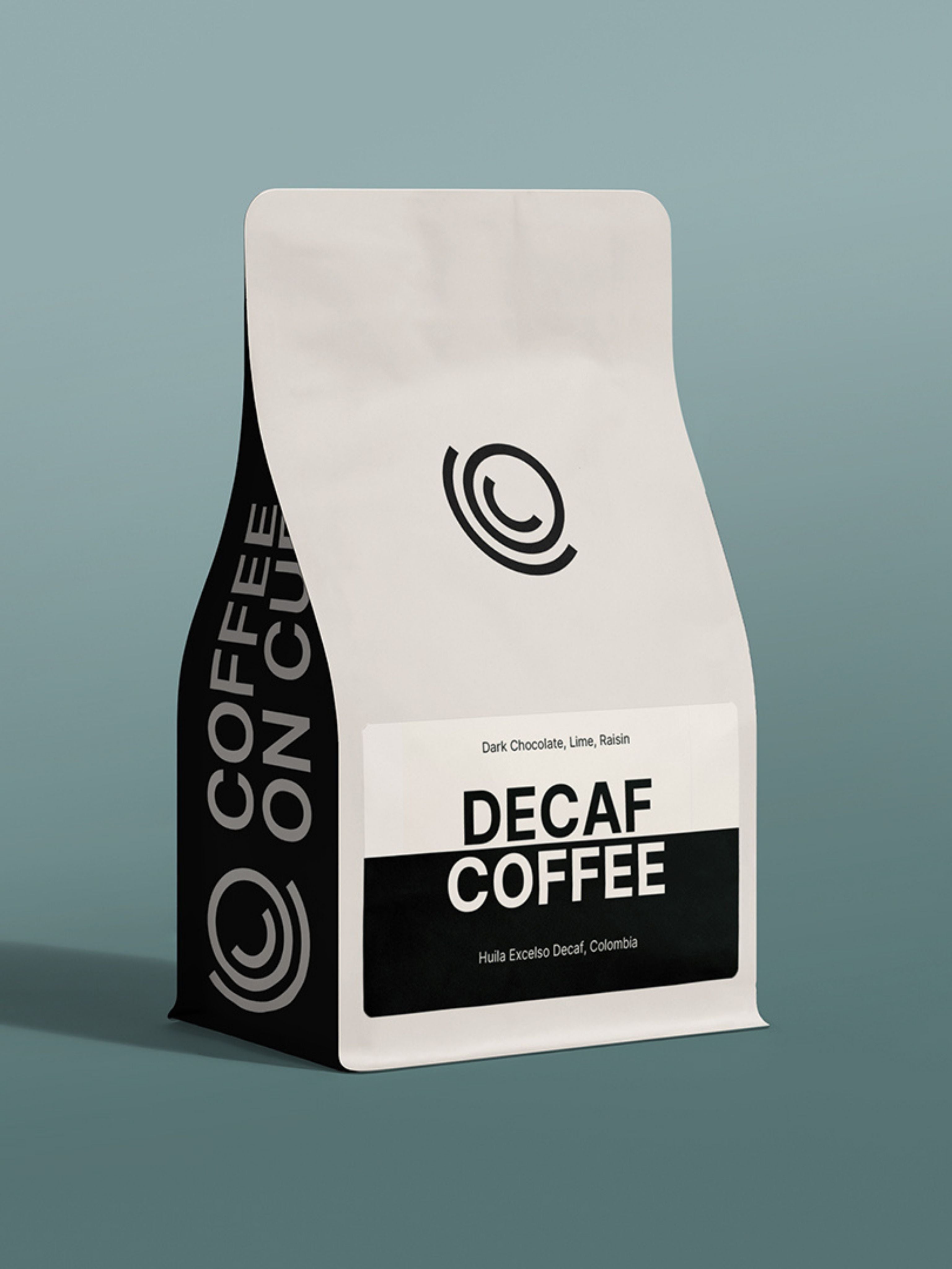 Coffee on Cue Decaf coffee 250g bag