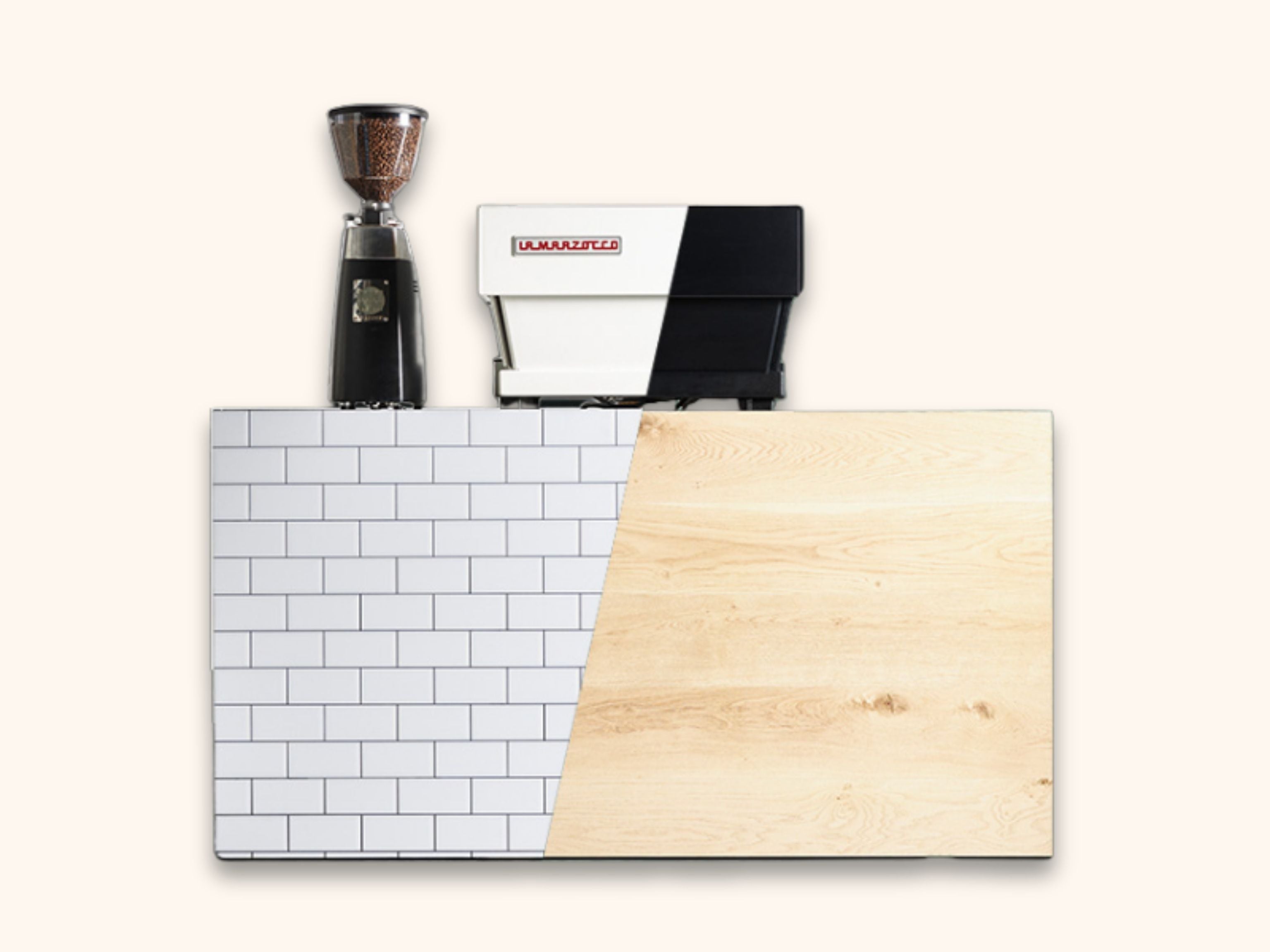 Subway tile timber themed kit