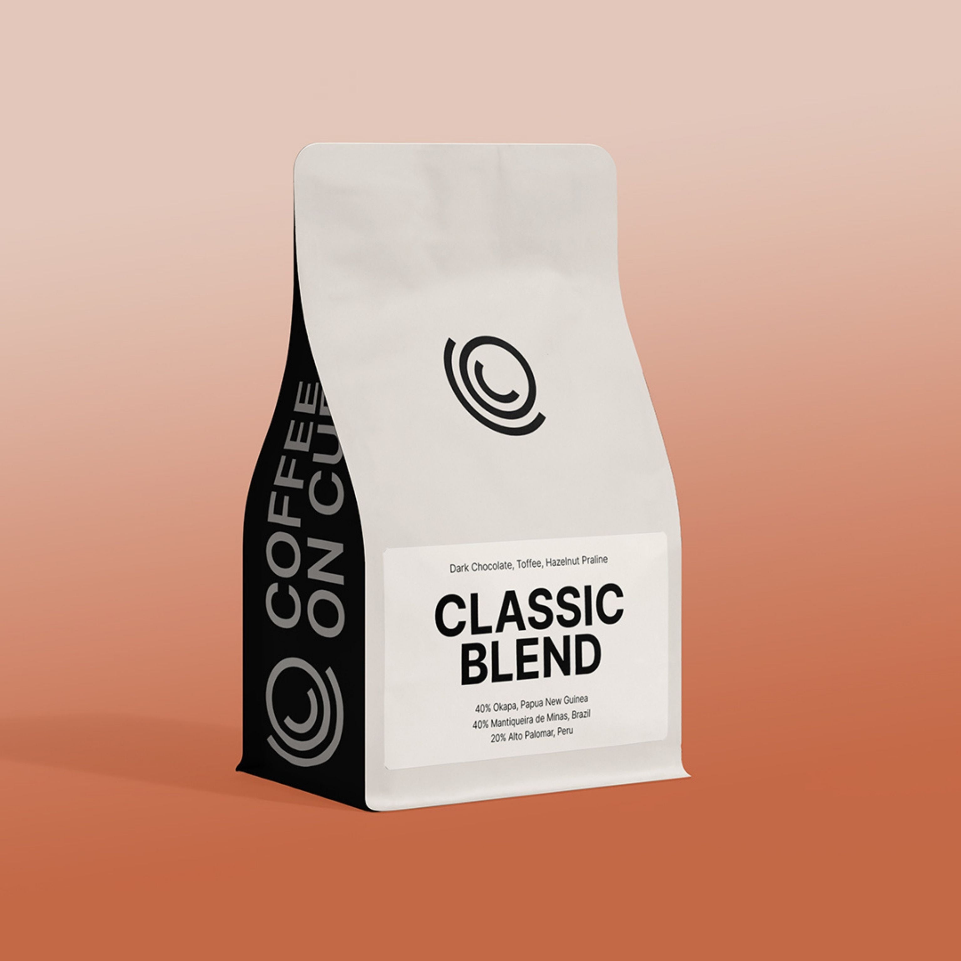 Coffee on Cue Classic Blend 250g bag of coffee