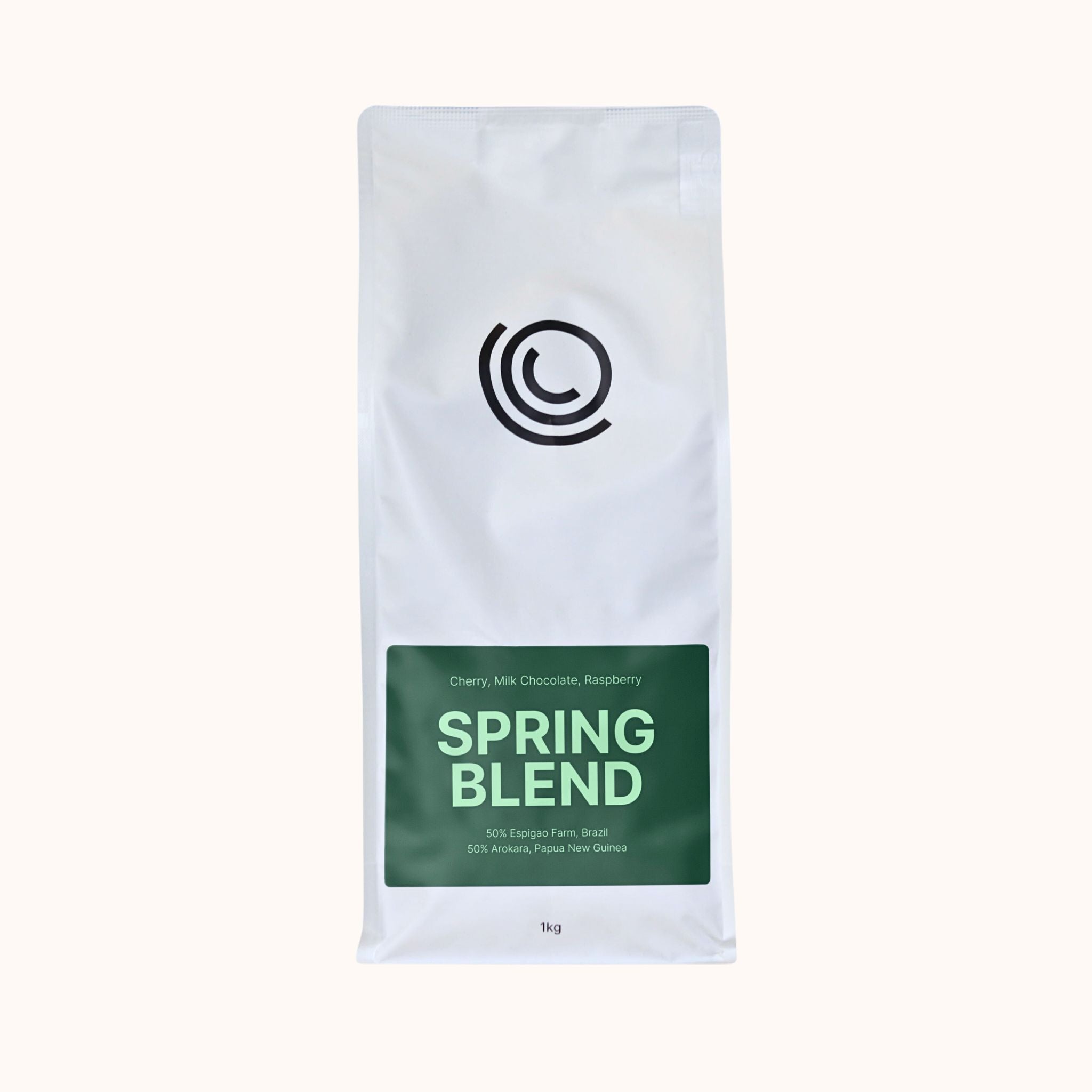 Coffee on Cue 1kg bag of Spring Blend