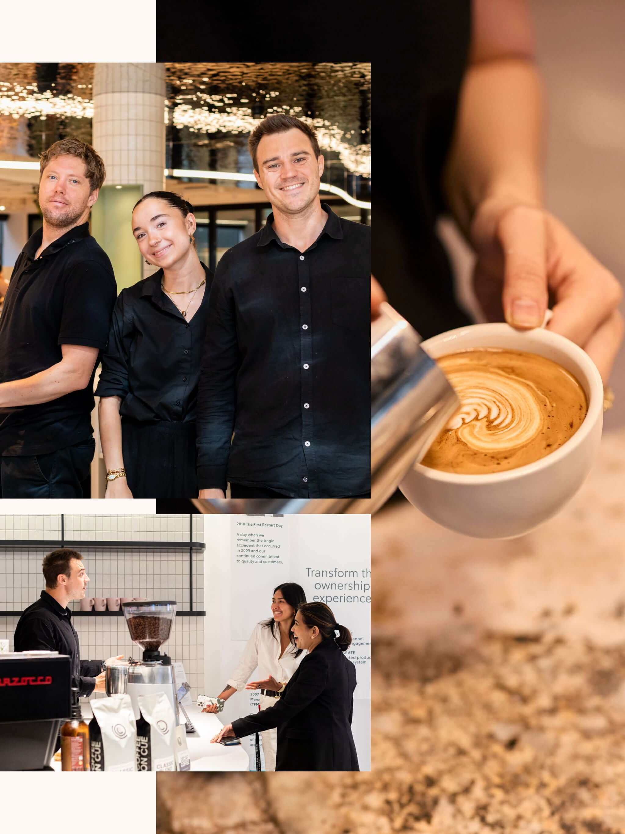 Workplace baristas across Toyota and JLL sites