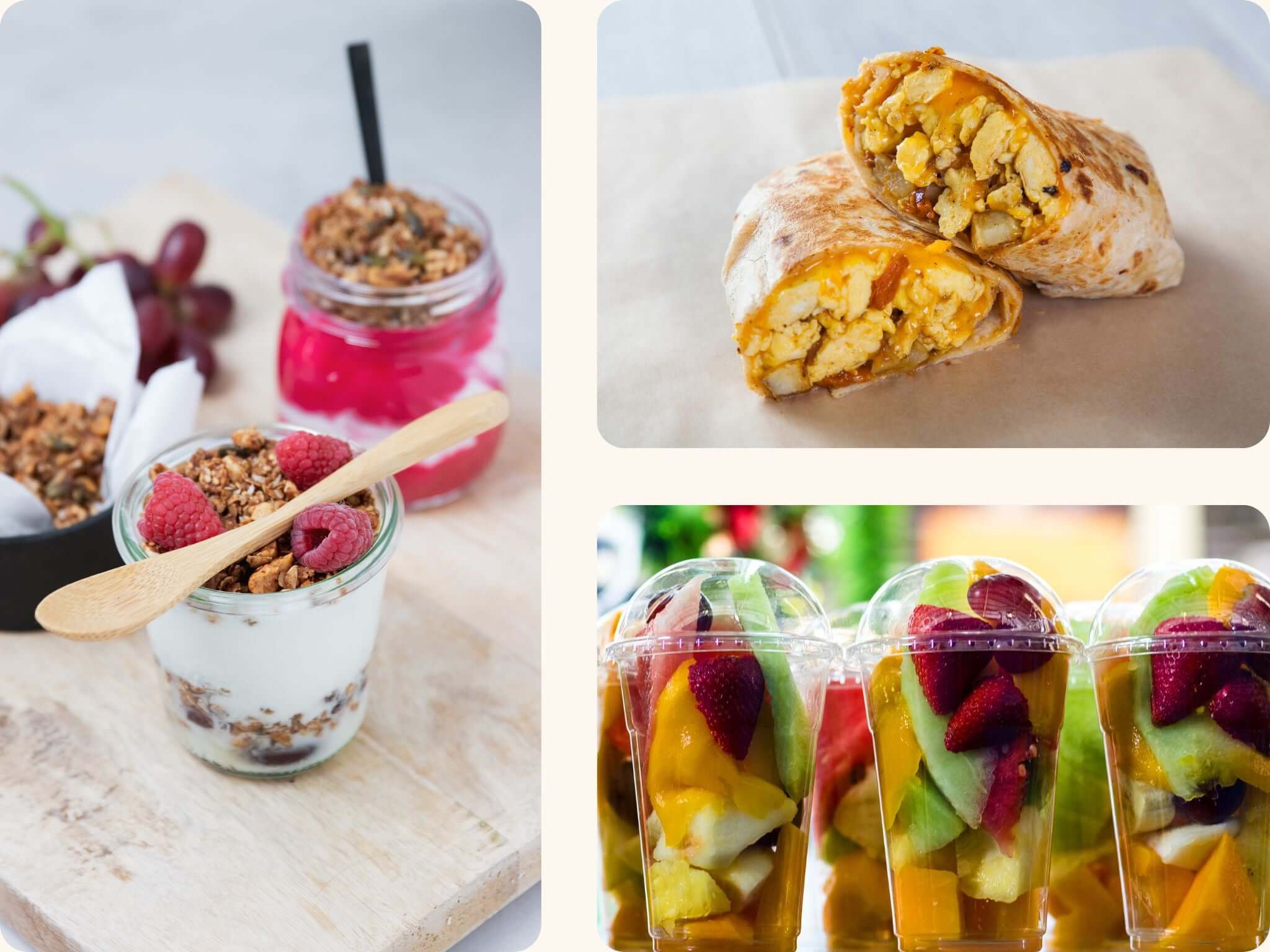 Workplace breakfast options
