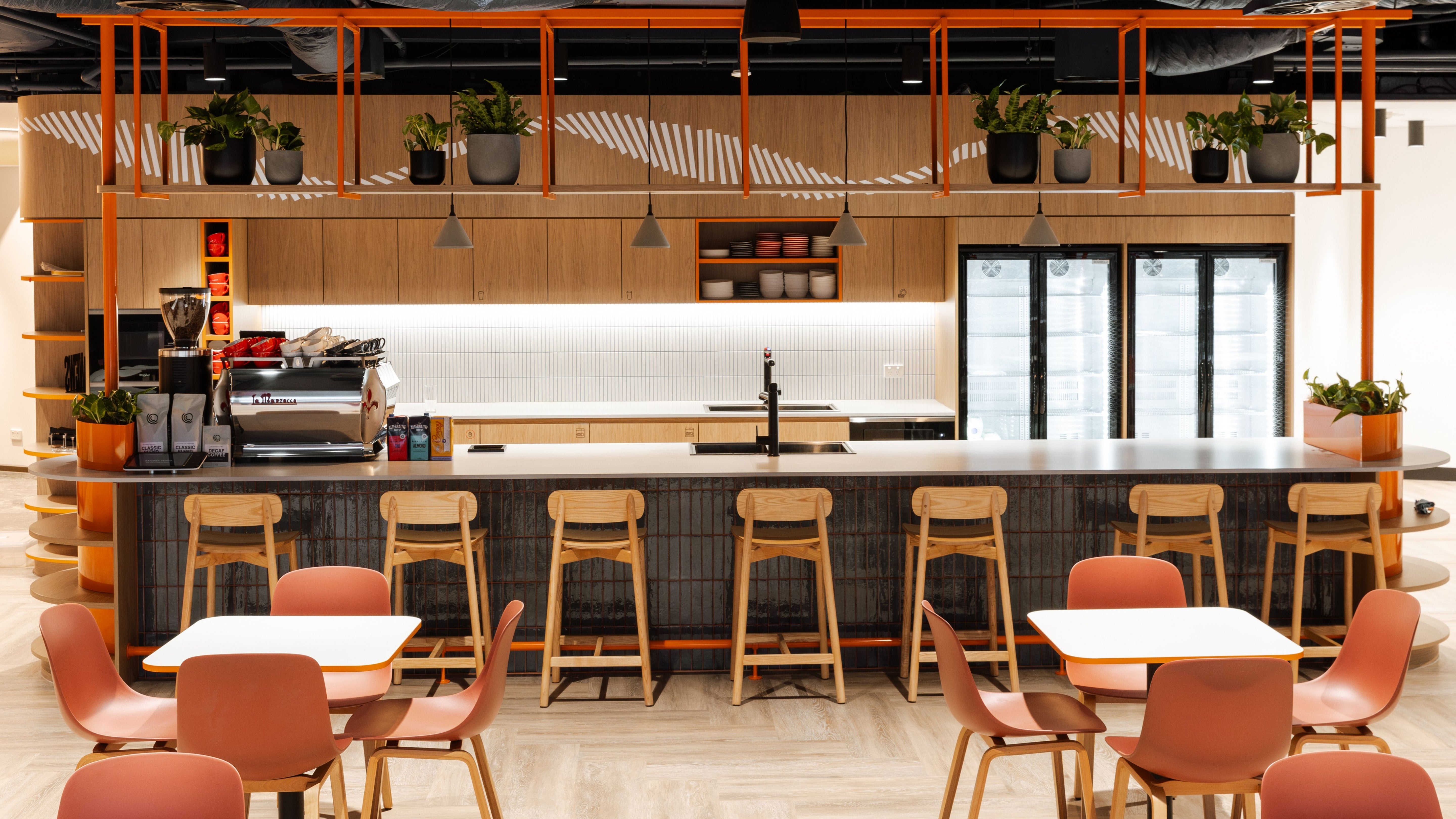 In house barista site at Cuscal Sydney