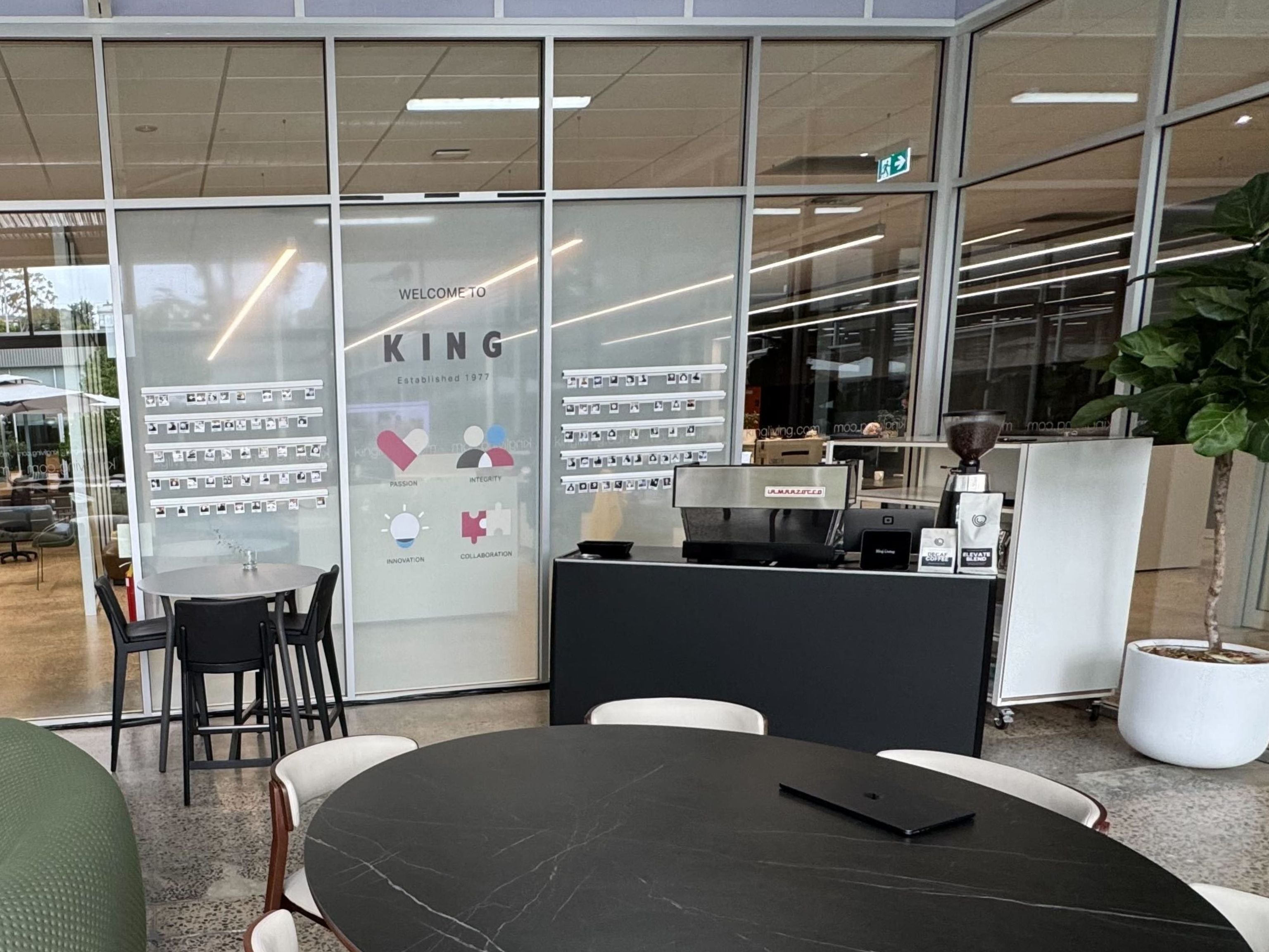 King living workplace site in Sydney