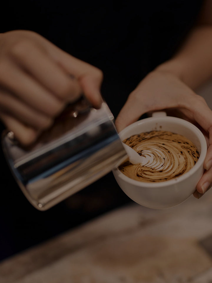 Rosetta poured into cappuccino at JLL workplace site