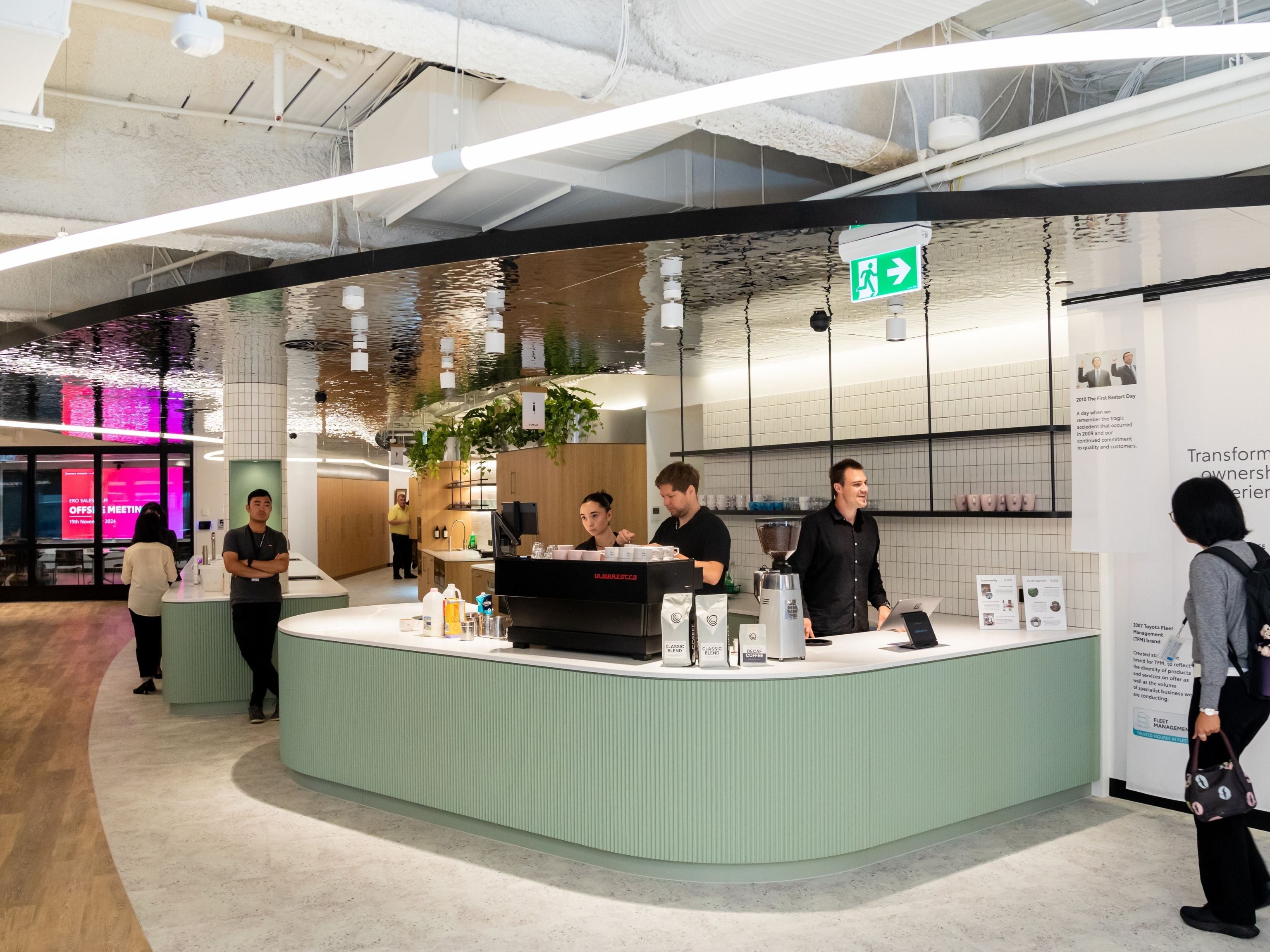 Toyota financial workplace coffee site in Sydney